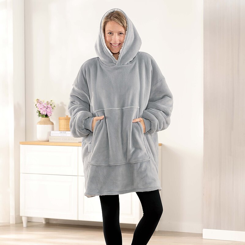 Optipluche soft hoodie BIG sherpa