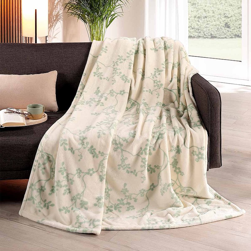 Soft-Kuscheldecke aus Optiplüsch